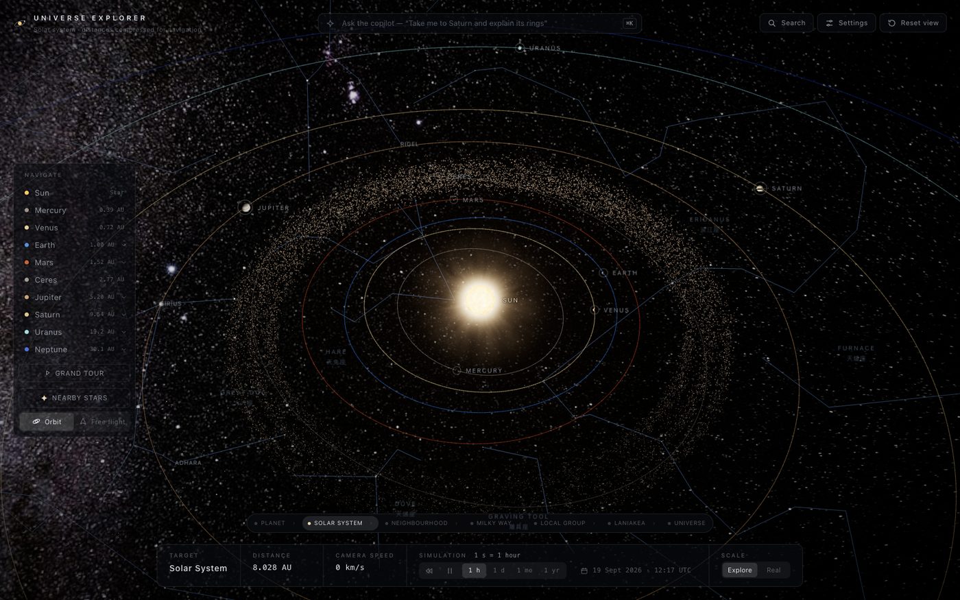 Universe Explorer